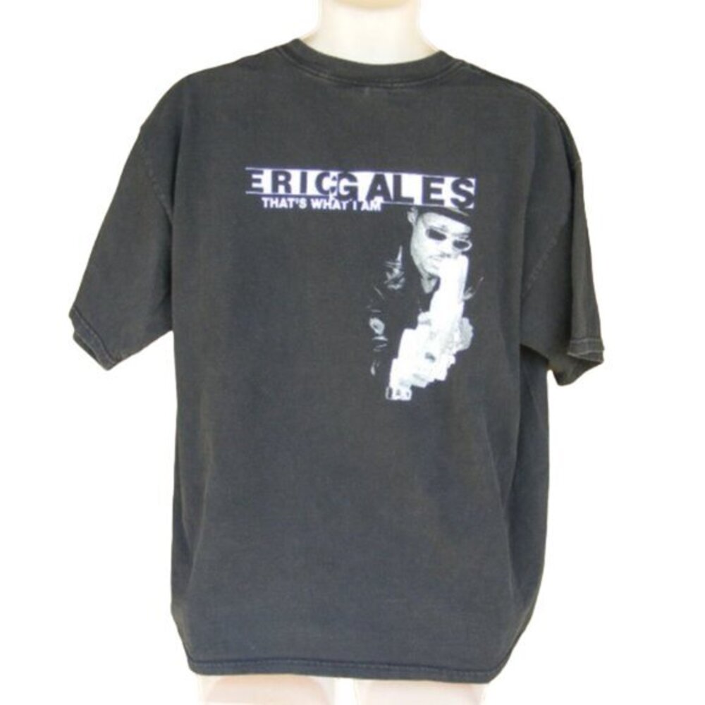 Vintage ERIC GALES BAND Tshirt, XL, Wash fade, Black, 2 Sided, Short sleeves